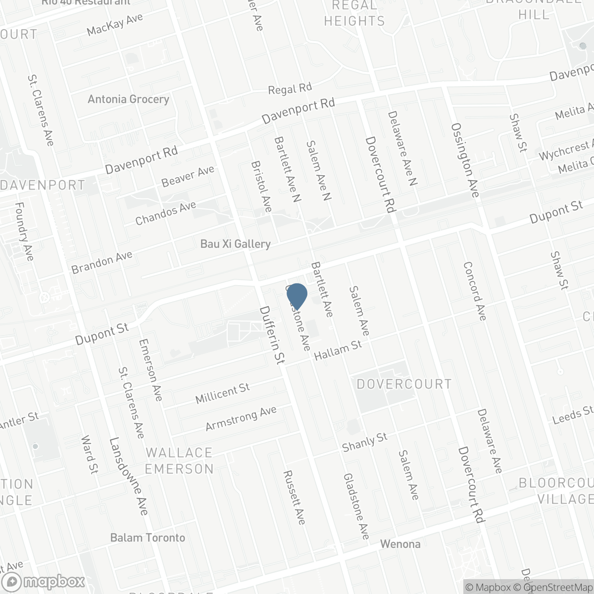 837 GLADSTONE AVENUE, Toronto, Ontario M6H 3J7